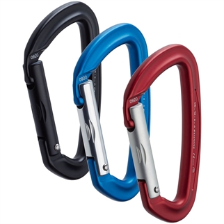 NRS Sliq Straight Gate Carabiner farver